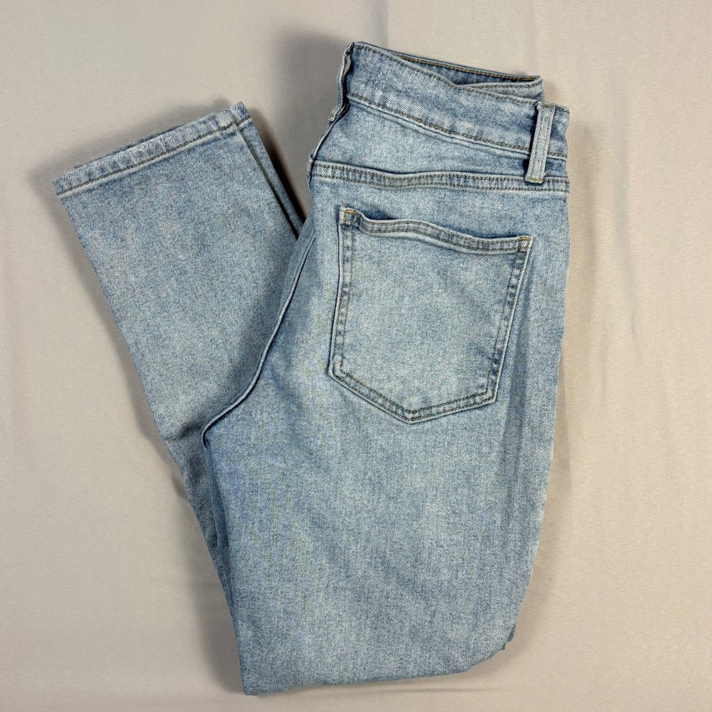 Just USA Light Wash High Rise Mom Jeans Size 27
